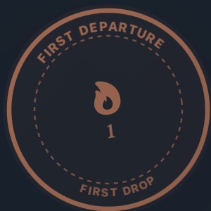 A First Departure stamp